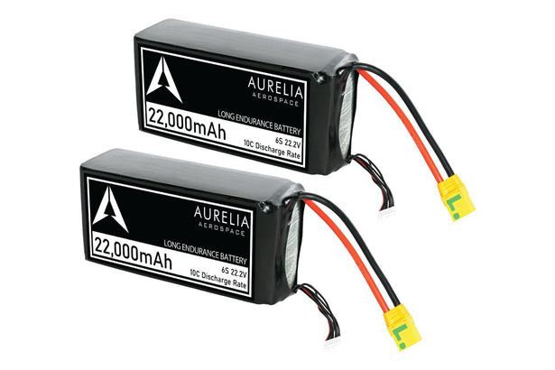 Aurelia X8 Standard Long-Endurance Spare Battery Set (2 Pcs)