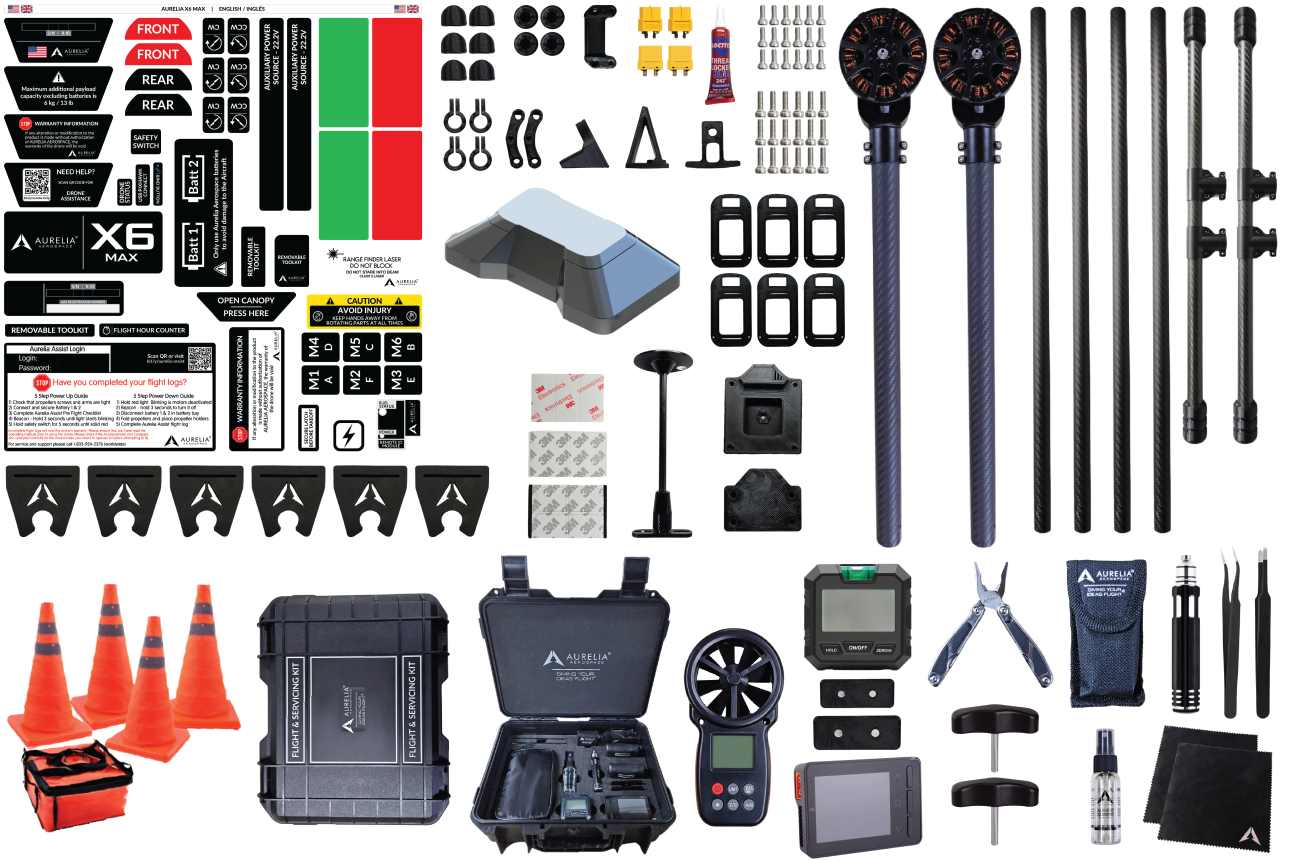 X6 MAX Flight + Servicing Kit