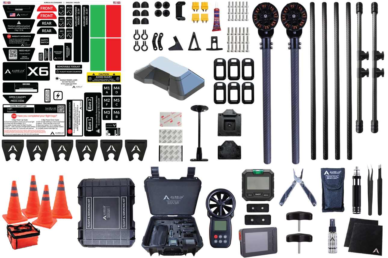 X6 Standard Flight + Servicing Kit