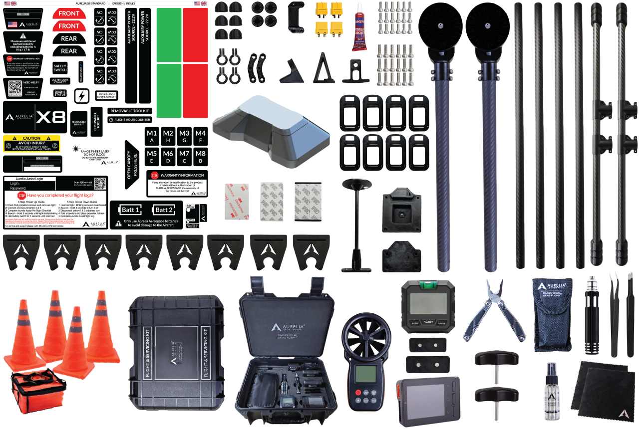 X8 Standard Flight + Servicing Kit