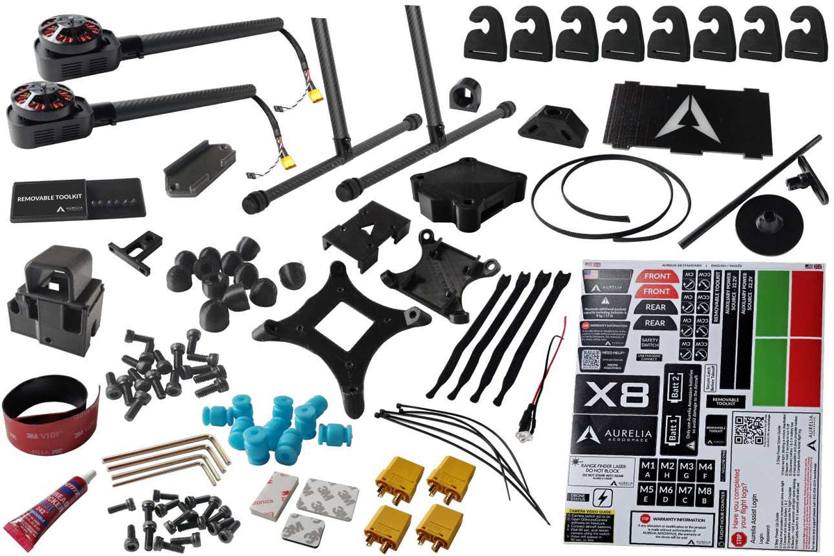 X8 Standard Drone Servicing Kit 101